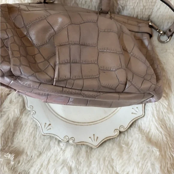 COACH Project Piece - Croc embossed Leather Tote Bag - Women's Handbag - Picture 8 of 11